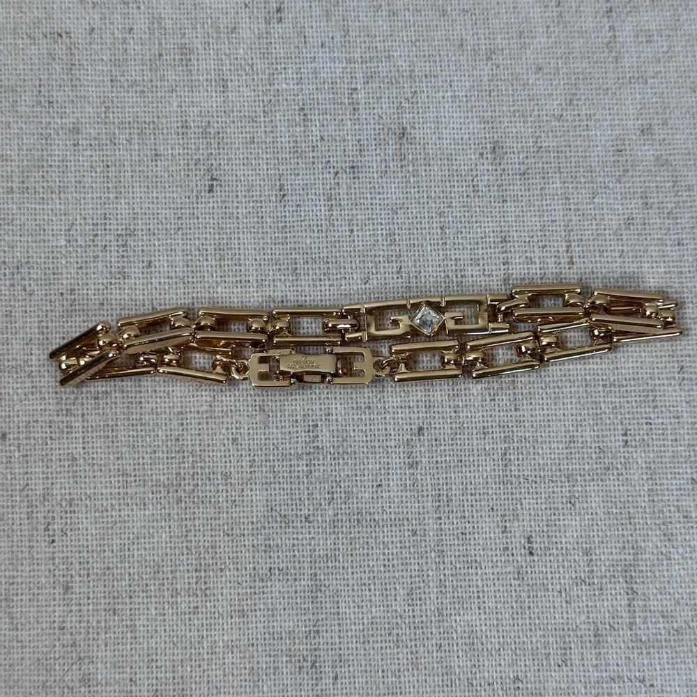 Elegant Givenchy Gold Link Bracelet